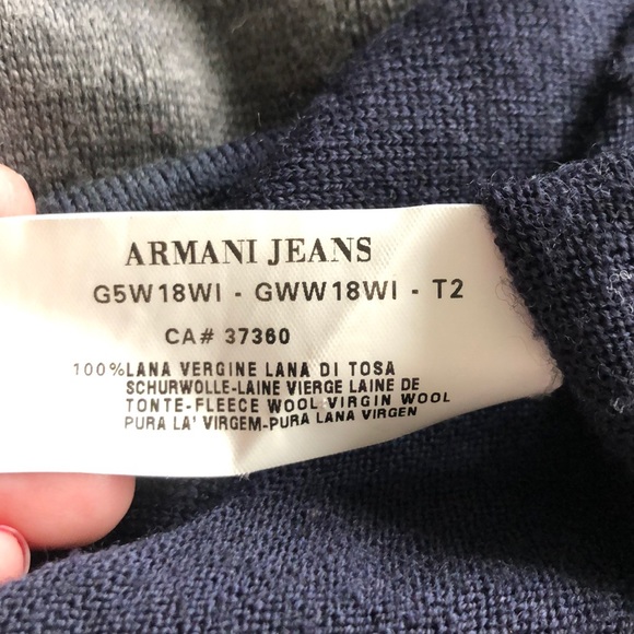 Armani Jeans 100% Wool Dress - Picture 6 of 8